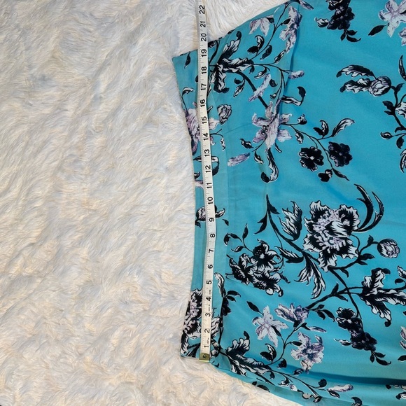 Floral Maxi Skirt in beautiful blu hues, size 18/20 - Picture 6 of 8